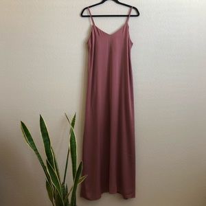 Vintage Chic Maxi Slip Dress